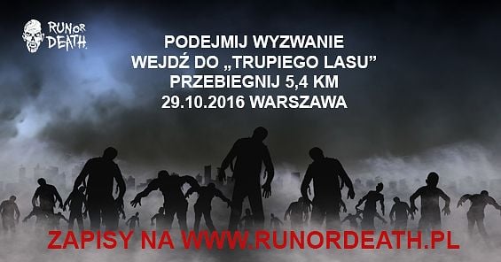 Specjalizacja wizaż i charakteryzacja stworzy zombie na Run or Death. 29.10.2016