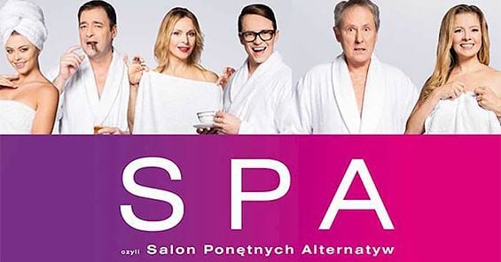Plakat “SPA, czyli Salon Ponętnych Alternatyw", Fot. Rafał Latoszek