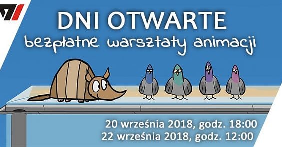 Dni Otwarte Warszawskiej Szkoły Reklamy + warsztaty animacji 20-22.09.18